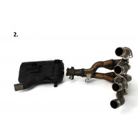 Dominator - Suzuki GSXR 750 K8 K9 L0 2008 - 2010 kipufogó HP3 BLACK LOW LEVEL