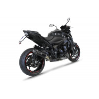 Suzuki GSX-S 1000 / F 2015 - 2020 Dominator teljes kipufogó rendszer Collector Silencer HP8 BLACK + dB killer medium