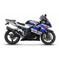 Suzuki GSXR 1000 K1 - K4 2001 - 2004 Dominator kipufogó Slip-on HP1 BLACK + dB killer medium