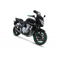Suzuki GSF 1250 N / S BANDIT 2007 - 2016 Dominator teljes kipufogó rendszer Collector Silencer GP1 BLACK + dB killer medium