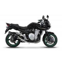 Suzuki GSF 1250 N / S BANDIT 2007 - 2016 Dominator teljes kipufogó rendszer Collector Silencer HP1 BLACK + dB killer medium