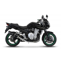 Suzuki GSF 650 BANDIT N / S 2007 - 2016 Dominator teljes kipufogó rendszer Collector Silencer HP1 BLACK + dB killer medium
