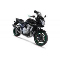 Suzuki GSF 650 BANDIT N / S 2007 - 2016 Dominator teljes kipufogó rendszer Collector Silencer HP1 BLACK + dB killer medium