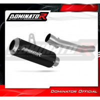 Dominator - Suzuki GSF BANDIT 600 2000 - 2004 Exhaust Silencer Muffler GP BLACK