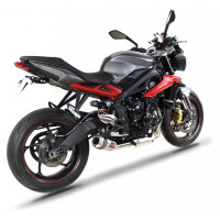Triumph STREET TRIPLE 675 R / S / RS 2013 - 2016 Dominator kipufogó GP + dB killer medium