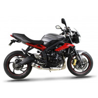Triumph STREET TRIPLE 675 R / S / RS 2013 - 2016 Dominator kipufogó GP + dB killer medium