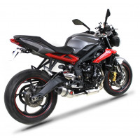 Triumph STREET TRIPLE 675 R / S / RS 2013 - 2016 Dominator kipufogó HP3 + dB killer medium