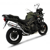 Triumph TIGER EXPLORER 1200 XC XR 2016 - 2017 Dominator kipufogó OV + dB killer medium