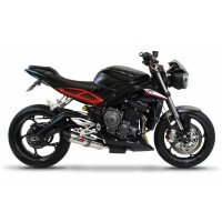 Triumph STREET TRIPLE 765 S R RS 2017 - 2022 Dominator kipufogó HP2 + dB killer medium