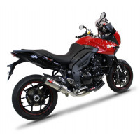 Triumph TIGER SPORT 1050 2016 - 2020 Low Level Dominator kipufogó HP3 + dB killer medium