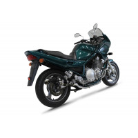 Yamaha XJ 900 Diversion 1994 - 2003 Dominator teljes kipufogó rendszer Collector Silencer GP1 BLACK + dB killer