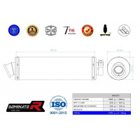 Dominator - FJ 1200 kipufogó ROUND