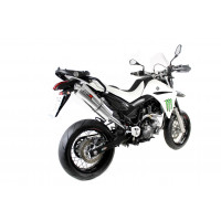Yamaha XT 660 R 2004 - 2016 side manifold 2 in 1 Dominator kipufogó OV + dB killer medium