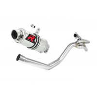 Yamaha XT 660 X 2004 - 2016 side manifold 2 in 1 Dominator kipufogó GP1 + dB killer medium