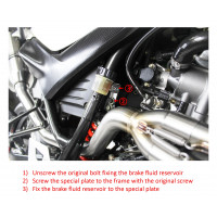Yamaha XT 660 X 2004 - 2016 side manifold 2 in 1 Dominator kipufogó HP1 BLACK + dB killer medium