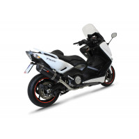 Yamaha XP 530 T-MAX 2012 - 2016 Dominator teljes kipufogó rendszer Collector Silencer HP1 BLACK + dB killer medium
