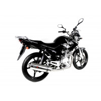 Dominator - YBR 125 Exhaust FULL SYSTEM Silencer OVAL 2009 - 2018