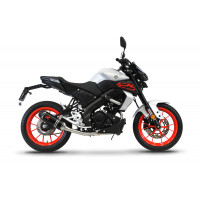 Yamaha MT 125 2020 Dominator teljes kipufogó rendszer Collector Silencer HP3 BLACK + dB killer medium