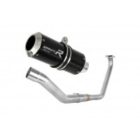 Yamaha YZF R125 2019 - 2020 Dominator teljes kipufogó rendszer Collector Silencer GP BLACK + dB killer medium
