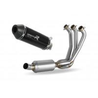 Dominator - Yamaha MT 09 2021 - 2023 Low Level EX Teljes kipufogó rendszer HP3 BLACK