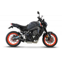 Yamaha MT 09 2021 - 2023 Low Level EX Dominator teljes kipufogó rendszer Collector Silencer HP3 BLACK + dB killer medium