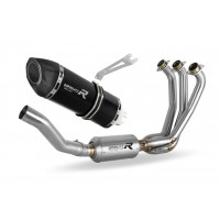Yamaha MT 09 2021 - 2023 EX Dominator teljes kipufogó rendszer Collector Silencer HP5 BLACK + dB killer medium
