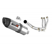 Yamaha MT 09 TRACER 900 2015 - 2020 Dominator teljes kipufogó rendszer Collector Silencer HP5 + dB killer medium