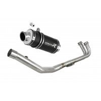 Yamaha T-MAX 500 2008 - 2011 Dominator teljes kipufogó rendszer Collector Silencer GP1 BLACK + dB killer medium