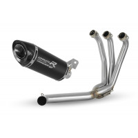 Yamaha Tracer 9 / GT 2021 - 2024 Dominator teljes kipufogó rendszer Collector Silencer HP8 BLACK + dB killer medium