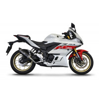 Dominator - Yamaha YZF-R3 2022 kipufogó HP8 BLACK