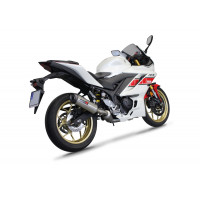 Yamaha YZF-R3 2019 - 2024 Dominator teljes kipufogó rendszer Collector Silencer HP8 + dB killer medium