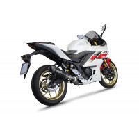 Yamaha YZF-R3 2019 - 2024 Dominator teljes kipufogó rendszer Collector Silencer HP8 BLACK + dB killer medium