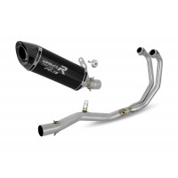 Yamaha YZF-R3 2019 - 2024 Dominator teljes kipufogó rendszer Collector Silencer HP8 BLACK + dB killer medium