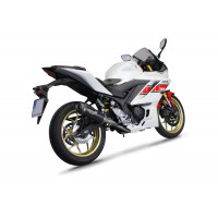 Yamaha YZF-R3 2019 - 2024 Dominator teljes kipufogó rendszer Collector Silencer HP8 BLACK + dB killer medium