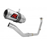 Yamaha MT 125 2021 - 2024 Dominator teljes kipufogó rendszer Collector Silencer GP + dB killer medium