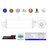 Dominator - Tuono 1000 R kipufogó ROUND 2006 - 2010