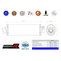 Dominator - Pegaso 650 Trail kipufogó OVAL 2006 - 2010