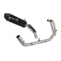 Dominator - Aprilia Tuareg 660 2021 - 2022 Teljes kipufogó rendszer HP3 BLACK