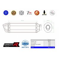 R1100RT kipufogó HP1