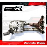 Dominator - S1000RR Exhaust Cat Eliminator DECAT 2012 - 2014