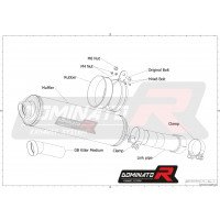 R1200RS Homologated kipufogó ROUND 2015 - 2018