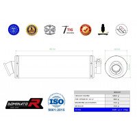 Dominator - SPYDER RT-S 1330 kipufogó ROUND 2014 - 2017