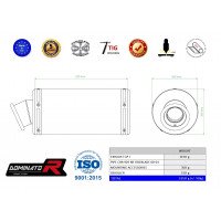 Dominator - CBR 929 RR FIREBLADE kipufogó GP 1 2000 - 2001