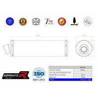 Dominator - CBR 929 RR FIREBLADE kipufogó ROUND 2000 - 2001