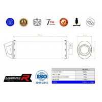 Dominator - TC 450 kipufogó MX2