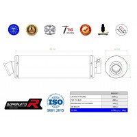 Dominator - TC 450 kipufogó ROUND