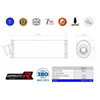 Dominator - ZX12R kipufogó OVAL 2000 - 2005