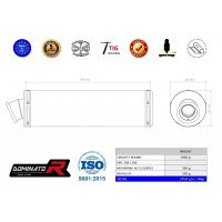 Dominator - ZRX 1100 kipufogó ROUND