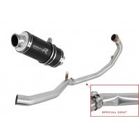 Dominator - KTM 390 Adventure Exhaust FULL SYSTEM Silencer GP 1 BLACK 2020 - 2022