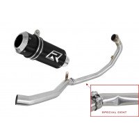 Dominator - KTM 390 Duke 2021 - 2022 Teljes kipufogó rendszer GP BLACK